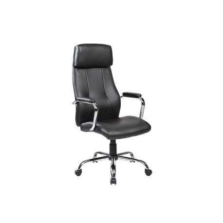 Silla Rocada con ruedas direccion con brazos metalicos