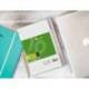 RECAMBIO A4 LIDERPAPEL 120 HOJAS 90G/M2 CUADRO 5 MM 4 TALADROS BANDAS DE 5 COLORES PASTELES
