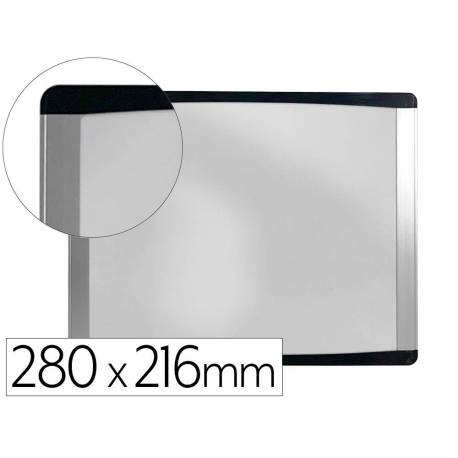 PIZARRA BLANCA BI-OFFICE INKA MAGNETICA ACERO LACADO MARCO DE ALUMINIO 280X216 CM