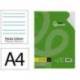 RECAMBIO LIDERPAPEL DIN A4 100 HOJAS 75 GR PAUTA 4 3.5MM CON MARGEN 4 TALADROS