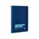 AGENDA ESCOLAR ANTARTIK 25-26 ENCUADERNADA GO! SIMIL PIEL AZUL OSCURO SEMANA VISTA A5 BILINGÜE PAPEL FSC 80 GR