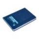 AGENDA ESCOLAR ANTARTIK 25-26 ENCUADERNADA GO! SIMIL PIEL AZUL OSCURO SEMANA VISTA A5 BILINGÜE PAPEL FSC 80 GR