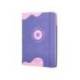 AGENDA ESCOLAR ANTARTIK 25-26 ENCUADERNADA GO! SIMIL PIEL MORADO SEMANA VISTA A5 BILINGÜE PAPEL FSC 80 GR