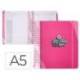 AGENDA ESCOLAR ANTARTIK 25-26 ESPIRAL FUN DAY FUCSIA DIA PAGINA A5 BILINGÜE PAPEL FSC 80 GR