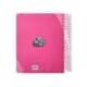 AGENDA ESCOLAR ANTARTIK 25-26 ESPIRAL FUN DAY FUCSIA DIA PAGINA A5 BILINGÜE PAPEL FSC 80 GR
