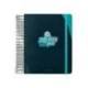 AGENDA ESCOLAR ANTARTIK 25-26 ESPIRAL FUN DAY AZUL OSCURO DIA PAGINA A5 BILINGÜE PAPEL FSC 80 GR
