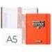 AGENDA ESCOLAR ANTARTIK 25-26 ESPIRAL NEON ROSA DIA PAGINA A5 BILINGÜE PAPEL FSC 80 GR