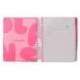 AGENDA ESCOLAR ANTARTIK 25-26 ESPIRAL PLANS ROSA FUCSIA DIA PAGINA A5 BILINGÜE PAPEL FSC 80 GR