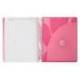 AGENDA ESCOLAR ANTARTIK 25-26 ESPIRAL PLANS ROSA FUCSIA DIA PAGINA A5 BILINGÜE PAPEL FSC 80 GR