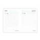 AGENDA ESCOLAR LIDERPAPEL 25-26 ESPIRAL MELTING VERDE DIA PAGINA A5 BILINGÜE PAPEL FSC 80 GR
