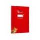 CUADERNO ESPIRAL LIDERPAPEL DI N A4 PAUTAGUIA TAPA BLANDA 80H 75 GR CUADRO PAUTADO 3MM COLOR ROJO