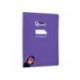 CUADERNO ESPIRAL LIDERPAPEL DI N A4 PAUTAGUIA TAPA BLANDA 80H 75 GR CUADRO PAUTADO 3MM COLOR LILA