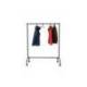 PERCHERO ROCADA MAULLIMBO CABALLETE EXTENSIBLE CON RUEDAS COLOR NEGRO 1270X505X1570 MM