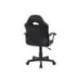 SILLA ROCADA GAMING CON BRAZOS FIJOS BASE NYLON CON RUEDAS SIMILPIEL NEGRO/ROJO 435X430X880-995 MM