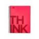 CUADERNO ESPIRAL LIDERPAPEL A4 MICRO THINK TAPA PLASTICO 140H 80 GR CUADRO 5MM 5 BANDAS 4 TALADROS 4