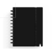 CUADERNO CARCHIVO INGENIOX FOAM A5 80H CUADRICULA NEGRO