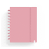 CUADERNO CARCHIVO INGENIOX FOAM A5 80H CUADRICULA ROSA PASTEL