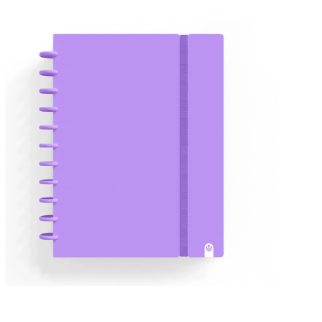 CUADERNO CARCHIVO INGENIOX FOAM A5 80H CUADRICULA VIOLETA