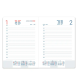 AGENDA ENCUADERNADA LIDERPAPEL CORFU A6 2026 DIA PAGINA VERDE PAPEL 60 GR