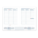 AGENDA ENCUADERNADA LIDERPAPEL CRETA 150X210 MM 2026 SEMANA VISTA NEGRO PAPEL 70 GR