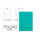 AGENDA ENCUADERNADA LIDERPAPEL CRETA 170X240 MM 2026 DIA PAGINA VERDE PAPEL 70 GR