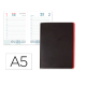 AGENDA ENCUADERNADA LIDERPAPEL SIFNOS A5 2026 ROJO PAPEL 70 GR FSC