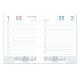 AGENDA ESPIRAL LIDERPAPEL CLASSIC A5 2026 DIA PAGINA ROJO PAPEL 70 GR FC
