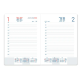 AGENDA ESPIRAL LIDERPAPEL CLASSIC A6 2026 DIA PAGINA AZUL OSCURO PAPEL 70 GR FSC
