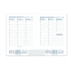 AGENDA ESPIRAL LIDERPAPEL KIMOLOS A6 2026 SEMANA VISTA FOCUS PAPEL 70 GR FSC