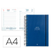AGENDA ESPIRAL LIDERPAPEL OLBIA A4 2026 DIA PAGINA AZUL PAPEL 60 GR FSC
