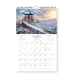 CALENDARIO ESPIRAL PARED LIDERPAPEL IMAGENES CIUDADES 2026 PARA ESCRIBIR 25X40 CM PAPEL 157 GR