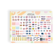 CALENDARIO ESPIRAL PARED LIDERPAPEL JOVEN 2026 NUMEROS GRANDES 44X32 CM PAPEL 128 GR CON PEGATINAS