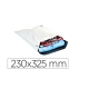 SOBRE Q-CONNECT DE PLASTICO BOLSA PARA ENVIOS 100% RECICLADAS CON AUTOCIERRE COLOR BLANCO 230X325 MM