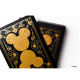 BARAJA DE CARTAS BICYCLE DISNEY BLACK AND GOLD MICKEY