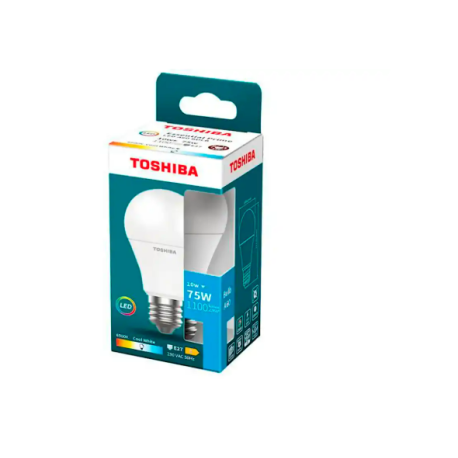BOMBILLA LED TOSHIBA ESSENTIAL A60 E27 10W LUZ FRIA 6500K