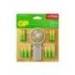 PILA GP ULTRA ALCALINA BLISTER DE 12 UNIDADES AA + 12 UNIDADES AAA + VENTILADOR DE MANO