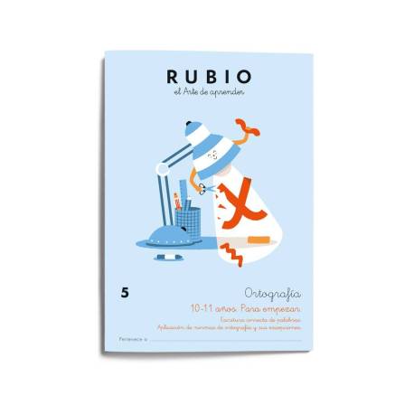 CUADERNO RUBIO ORTOGRAFIA 5