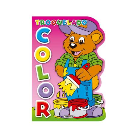 CUADERNO DE COLOREAR SUSAETA TROQUELADO 16 PAGINAS 20X28 CM