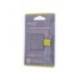 PORTABOLIGRAFO AUTOADHESIVO ANTARTIK PARA CUADERNO NOTE CON ELASTICO HASTA 15 MM GROSOR 80 MM MORADO Y AMARILLO