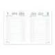 DIETARIO LIDERPAPEL 2026 DOS TERCIOS 150X305 MM DIA PAGINA COLOR NEGRO PAPEL 70 GR