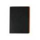 AGENDA ENCUADERNADA LIDERPAPEL SIFNOS A5 2026 NARANJA PAPEL 70 GR FSC