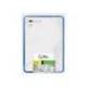 PIZARRA BLANCA LIDERPAPEL 30X42 CM MAGNETICA DOBLE CARA LISA CON ROTULADOR IMAN Y BORRADOR