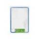 PIZARRA BLANCA LIDERPAPEL 30X42 CM MAGNETICA DOBLE CARA LISA CON ROTULADOR IMAN Y BORRADOR