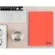 CUADERNO ESPIRAL LIDERPAPEL A4 WONDER TAPA PLASTICO 80H 90GR PAUTA ANCHA 3,5MM CON MARGEN COLOR ROJO