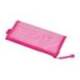 BOLSA ZIPPER BAG LIDERPAPEL POLIESTER TRANSPIRABLE MULTIUSOS TICKET 230X115 MM ROSA