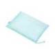 BOLSA ZIPPER BAG LIDERPAPEL POLIESTER TRANSPIRABLE MULTIUSOS DIN A5 AZUL PASTEL