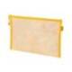 BOLSA ZIPPER BAG LIDERPAPEL POLIESTER TRANSPIRABLE MULTIUSOS DIN A5 AMARILLO