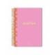 AGENDA ESCOLAR LIDERPAPEL 25-26 ESPIRAL CLASSIC ROSA SEMANA VISTA A5 BILINGÜE PAPEL FSC 70 GR