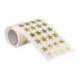 GOMETS LIDERPAPEL AUTOADHESIVO S ESTRELLAS DORADAS 20 MM 1500 UNIDADES EN CAJA DE CARTON