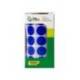 GOMETS LIDERPAPEL AUTOADHESIVO S CIRCULOS 20 MM AZUL ROLLO DE 2000 UNIDADES EN CAJA DE CARTON